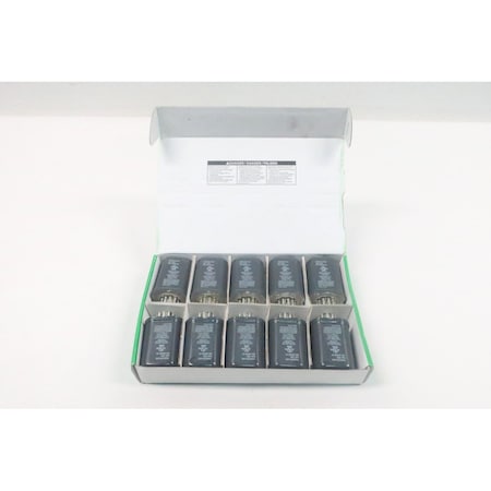 Schneider Electric Hermetically Sealed 24V-Dc Plug-In Relay, 10PK 750XCXH-24D